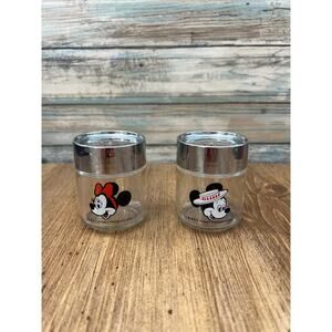 Vintage Disney Mickey and Minnie Mouse Spice Shakers